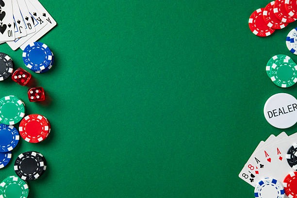 Live dealer baccarat table broadcast studio